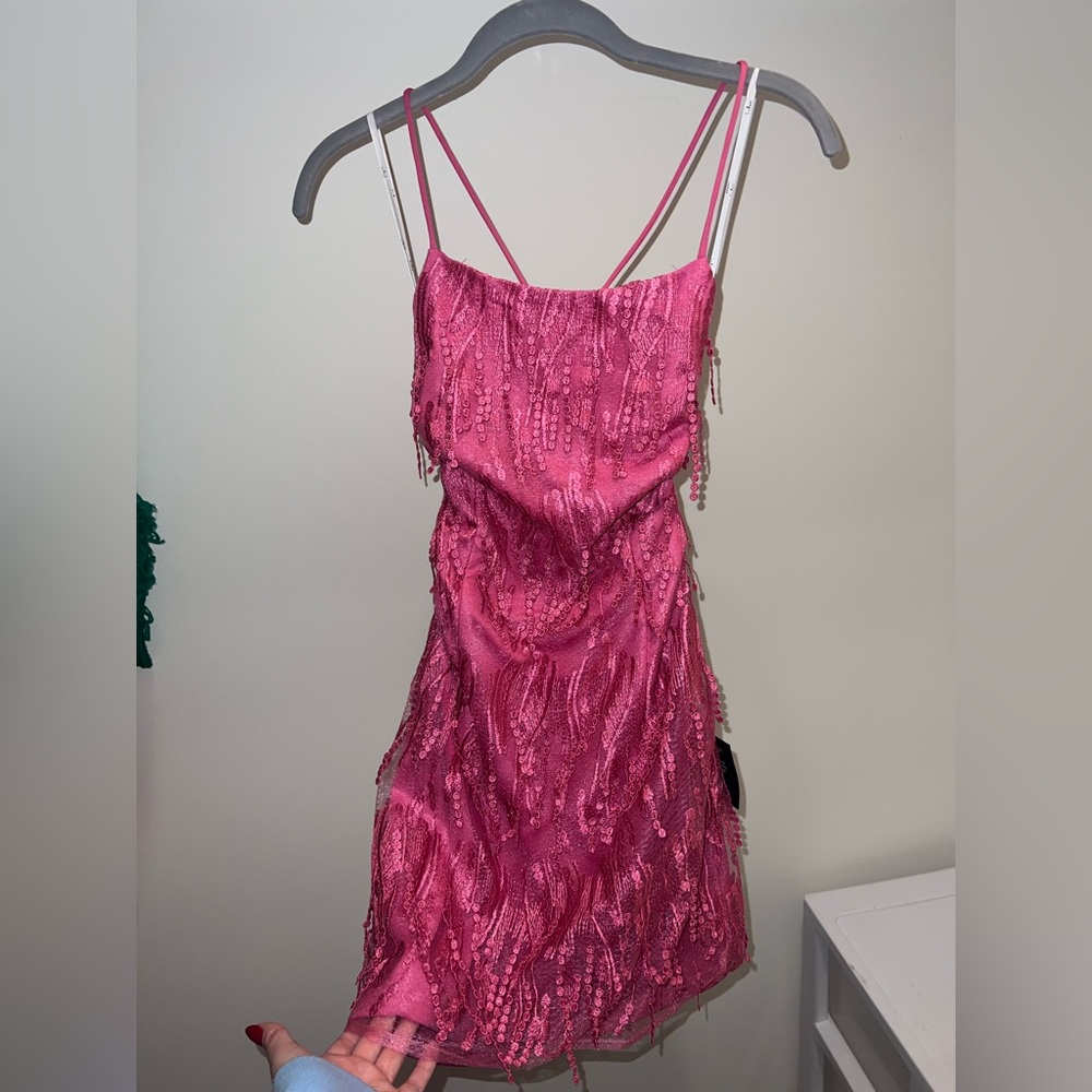 Lulu Pink Bodycon dress